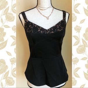 BCBG Maxazria Lace Top (XS)